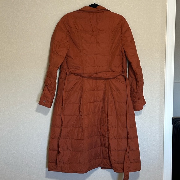 Orange Long-Line Vintage Winter Coat • Frostline Kits - Picture 3 of 7